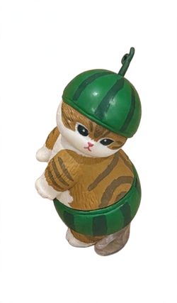 Mofusand Cat Figure, Watermelon Costume
