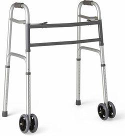 NEW Folding Walker with Wheels. For larger person