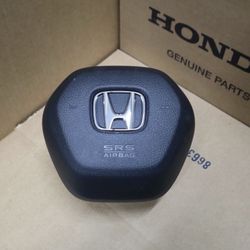 Honda Civic Left Front Driver Steering Wheel Black OEM 2022 2023 2024 2025 2026