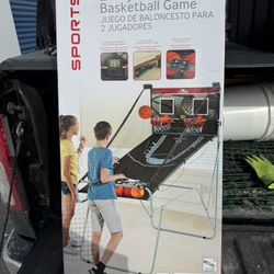 Crane 2 person Basketball Game New In Box 