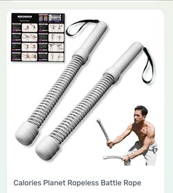 calories weighted ropeless rope