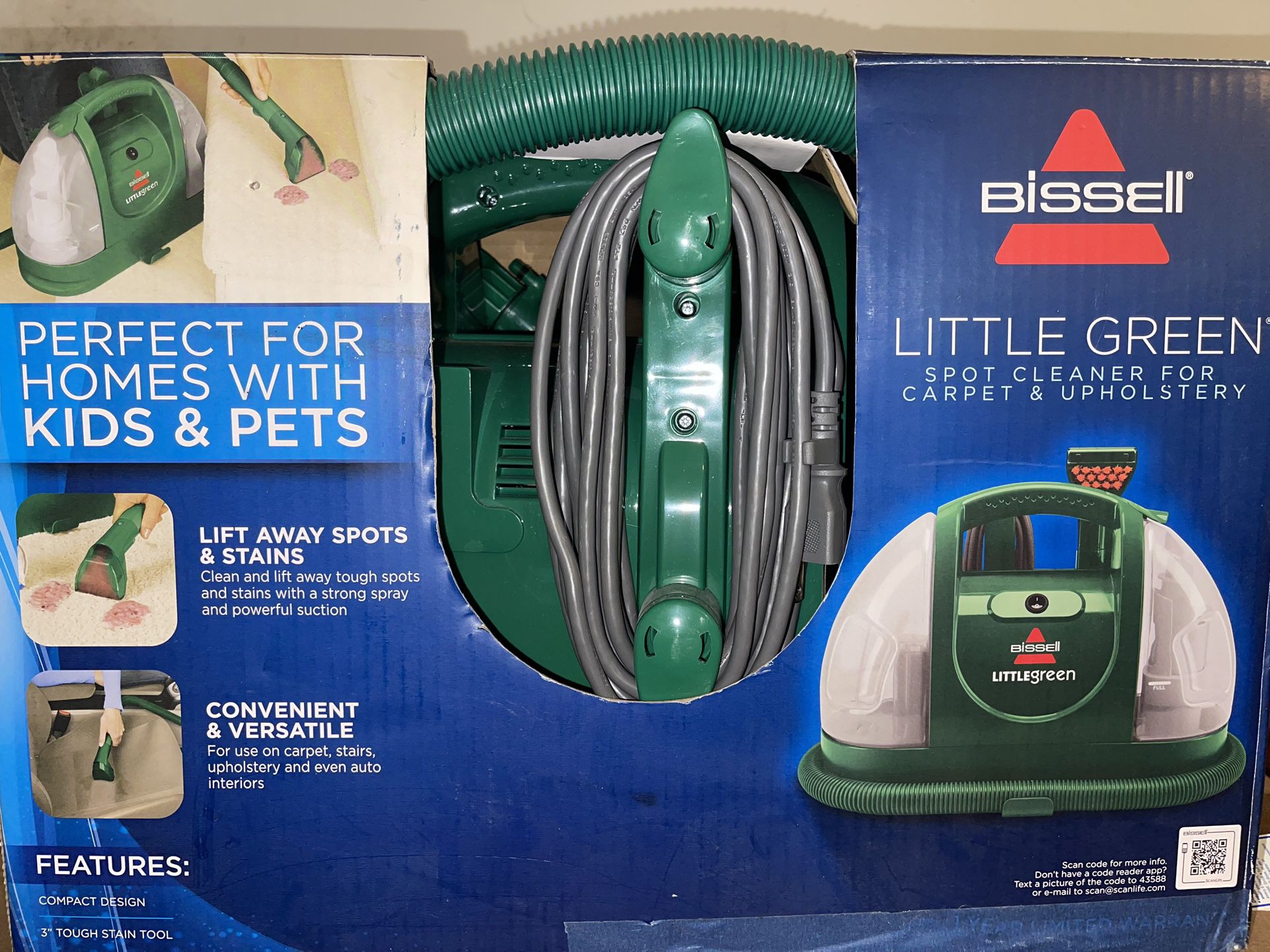BISSELL  SPOT CLEANER FOR CARPET & UPHOLSTERY