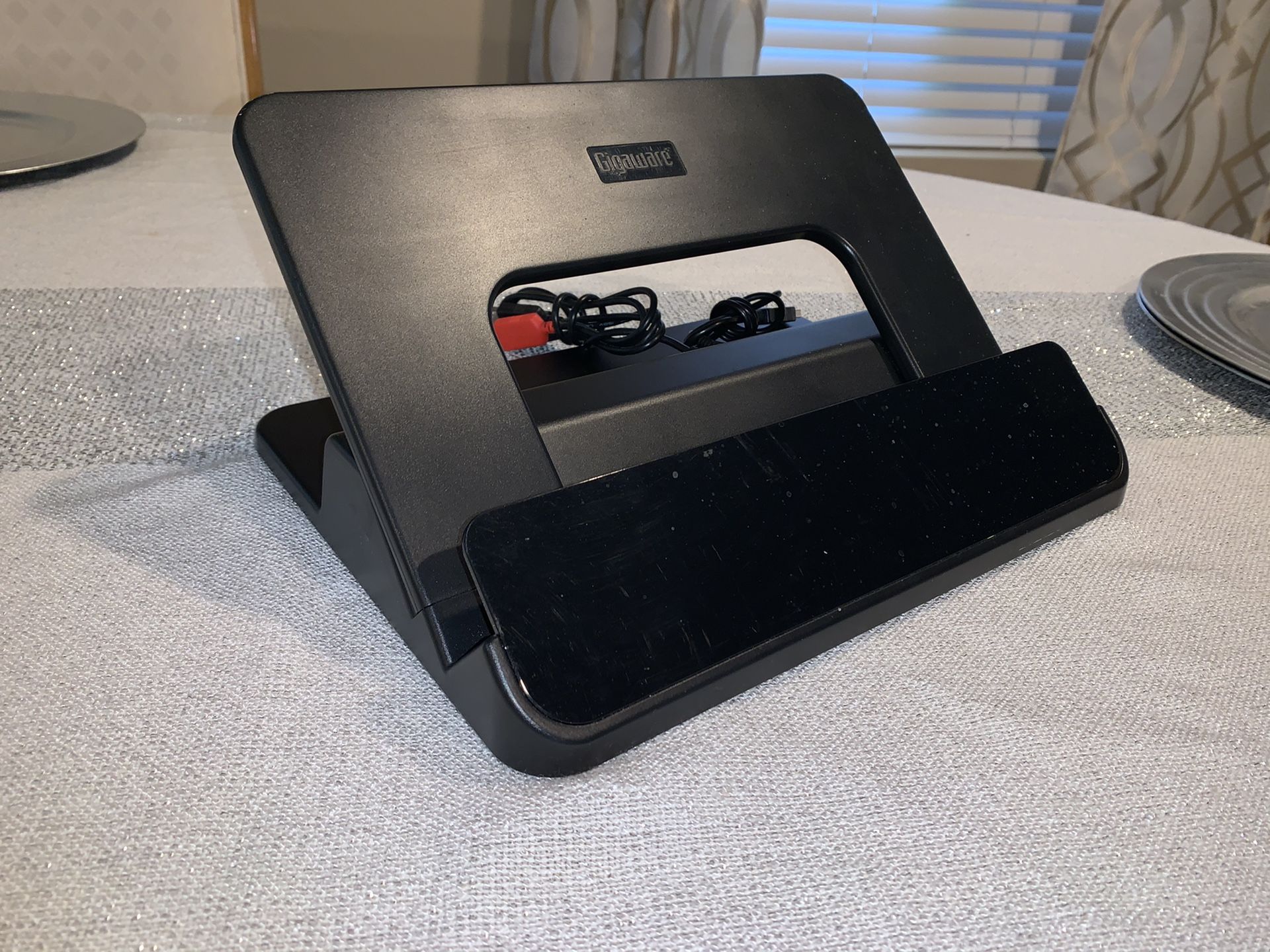 Universal Laptop Stand w/ 4-Port Hub