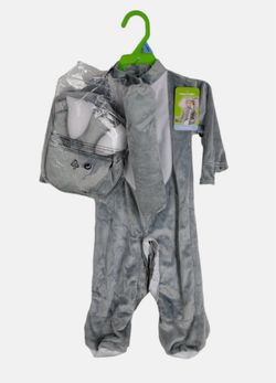 Infant Elephant Halloween Costume 0-6 Months