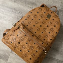 Brown MCM Backpack 