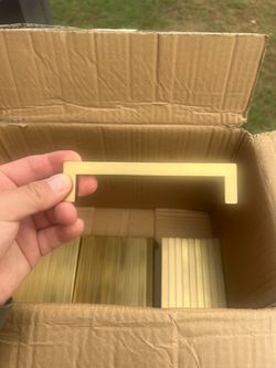 Brushed Gold Cabinet Drawer Pulls – Bulk Lot