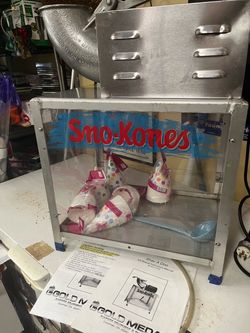 Sno-Kones Shav A Doo Ice Shaver Machine Model 1203