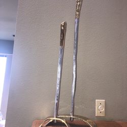 RARE Pair Of David Marshall Candlesticks