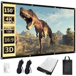 150" Foldable Projector Screen