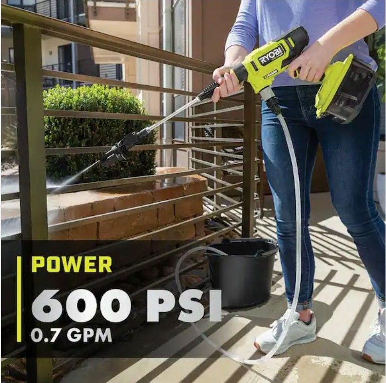 Ryobi 600 Psi Pressure Washer