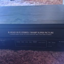 SHARP VHS Player - Used - Working