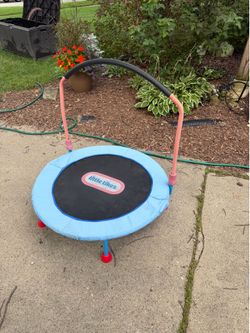 Little Tikes, Trampoline , Bounce Toy with Handle, 3 feet round, 3 foot high handle, $15
