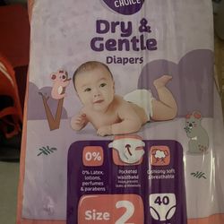 Parents Choice Diapers Size 2