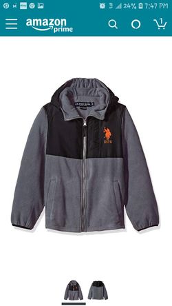 U.S. POLO ASSN Fleece kids jacket 5/6