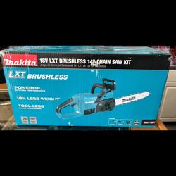 Makita 14” Chainsaw.  Brand New 