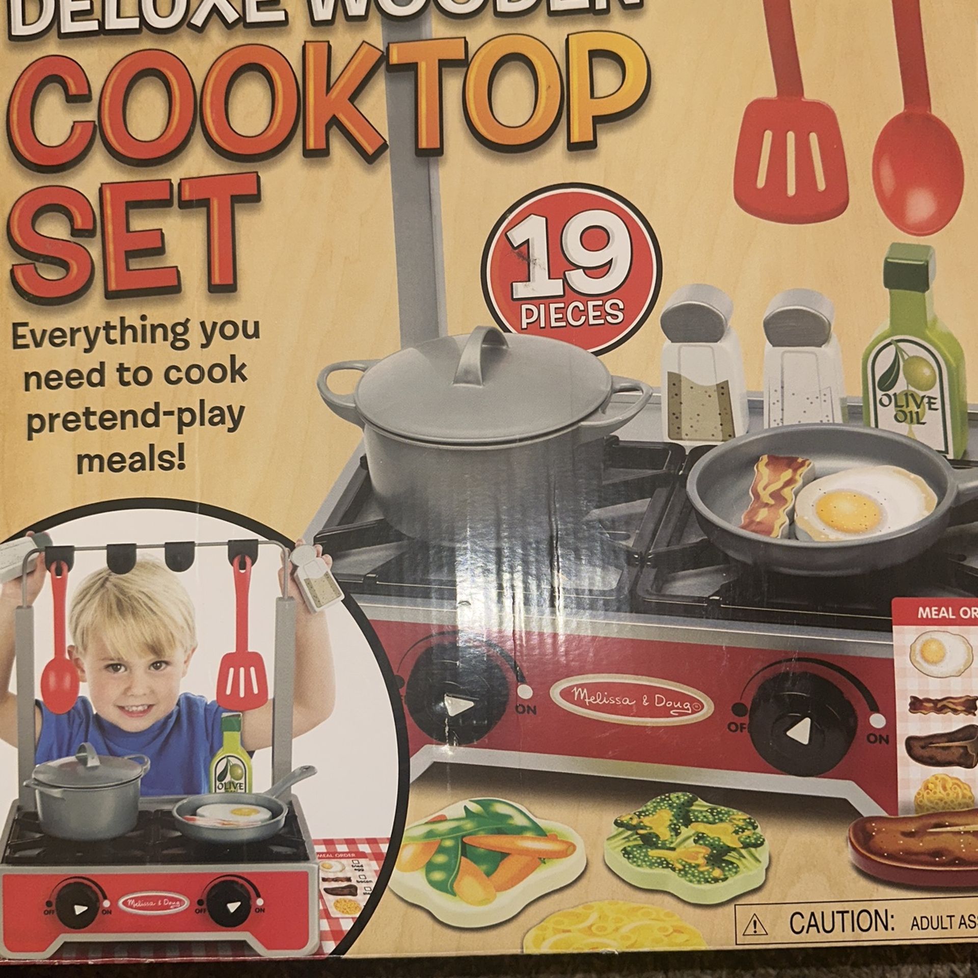 Kids Cooktop Play set 