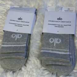 Grey Alo Socks 
