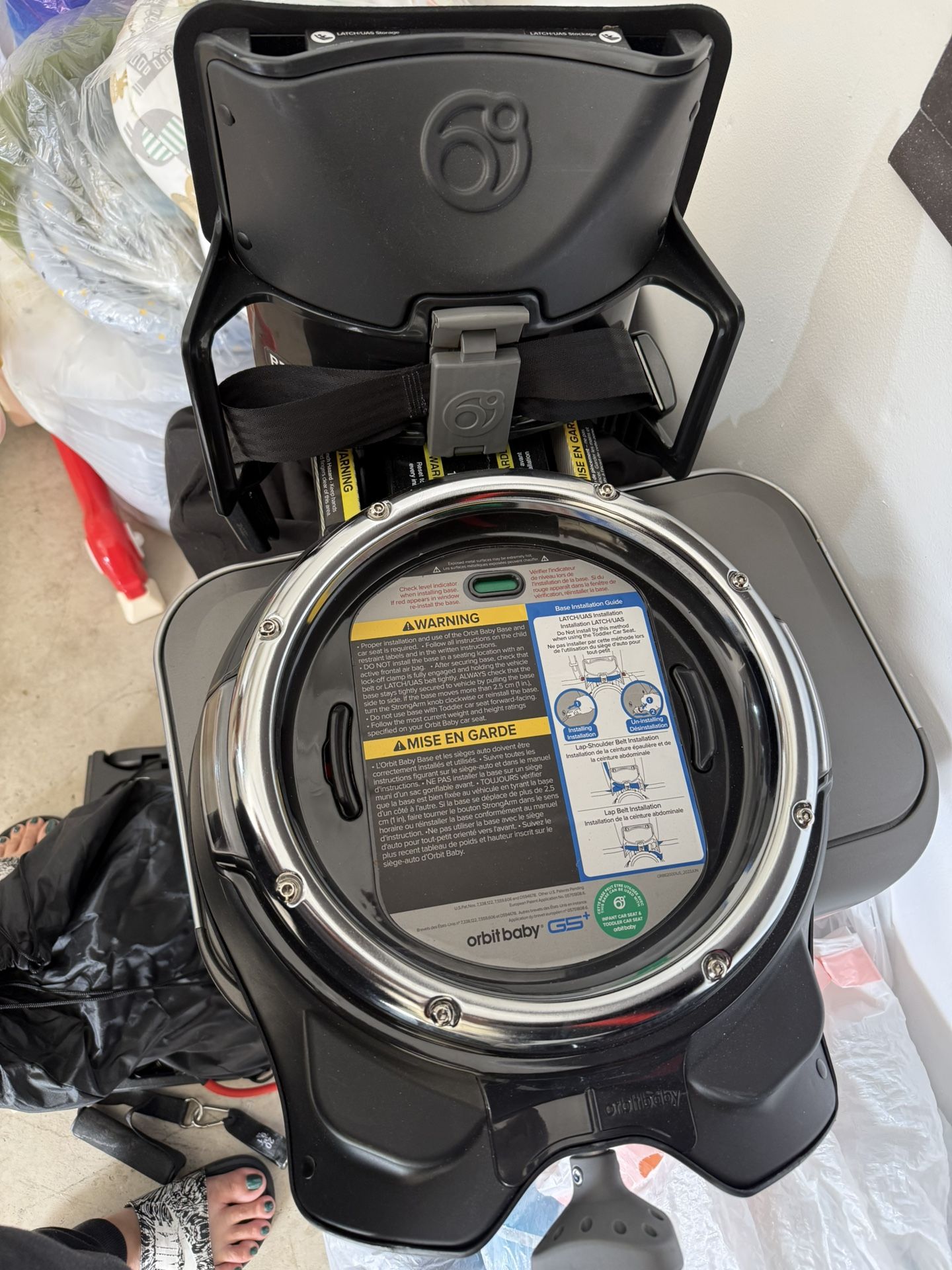 G5 ORBITBABY Plus Infant Car Seat Base 