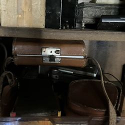 Vintage Camera Movie Lot, Film Flash  And More