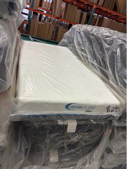 TWIN MATTRESS CUSTOM FOAM GEL