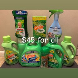 Gain detergent bundle
