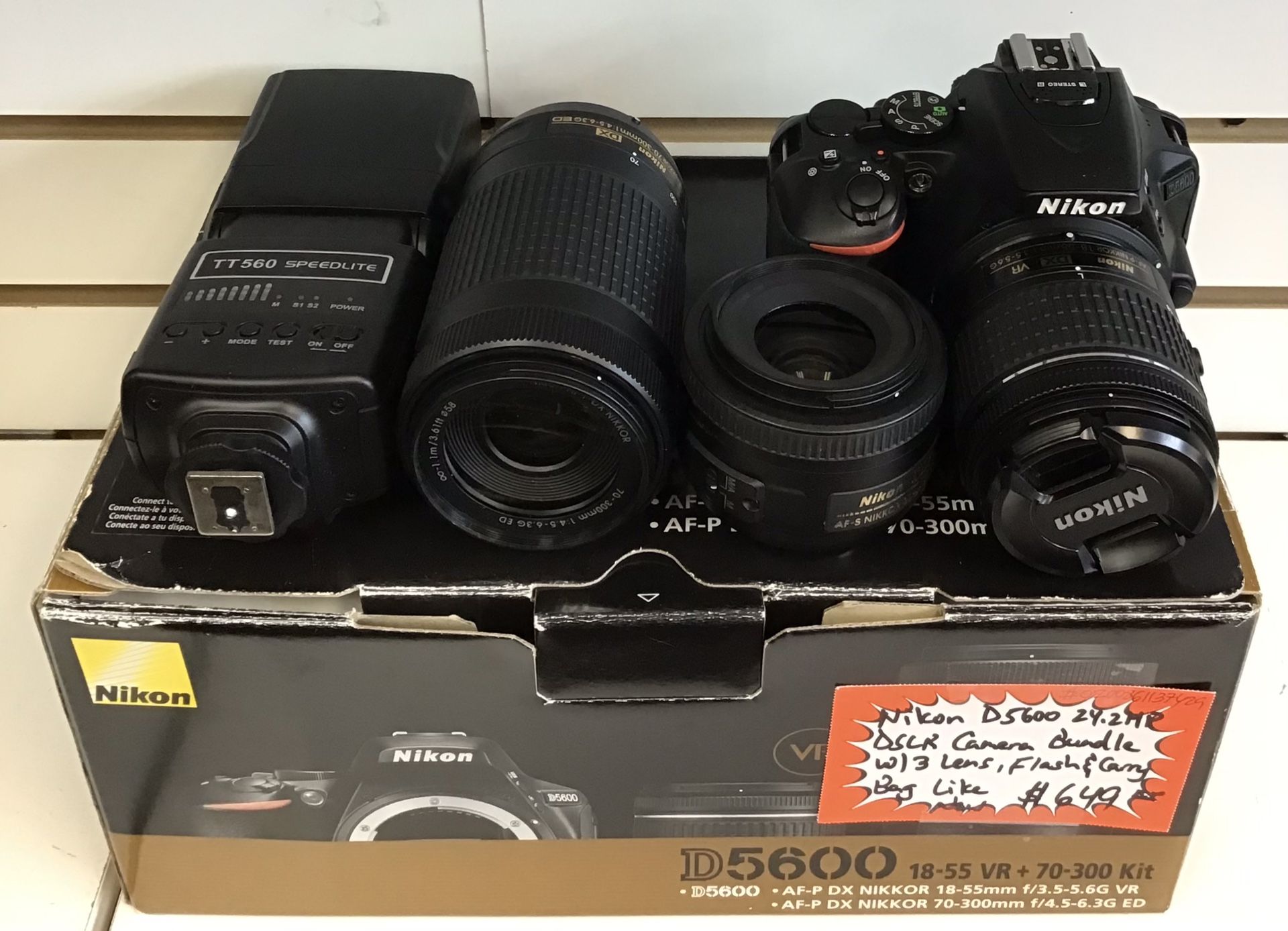 Nikon D5600 Dslr Webcam Nikon Nikon D5600 DSLR Camera Bundle W