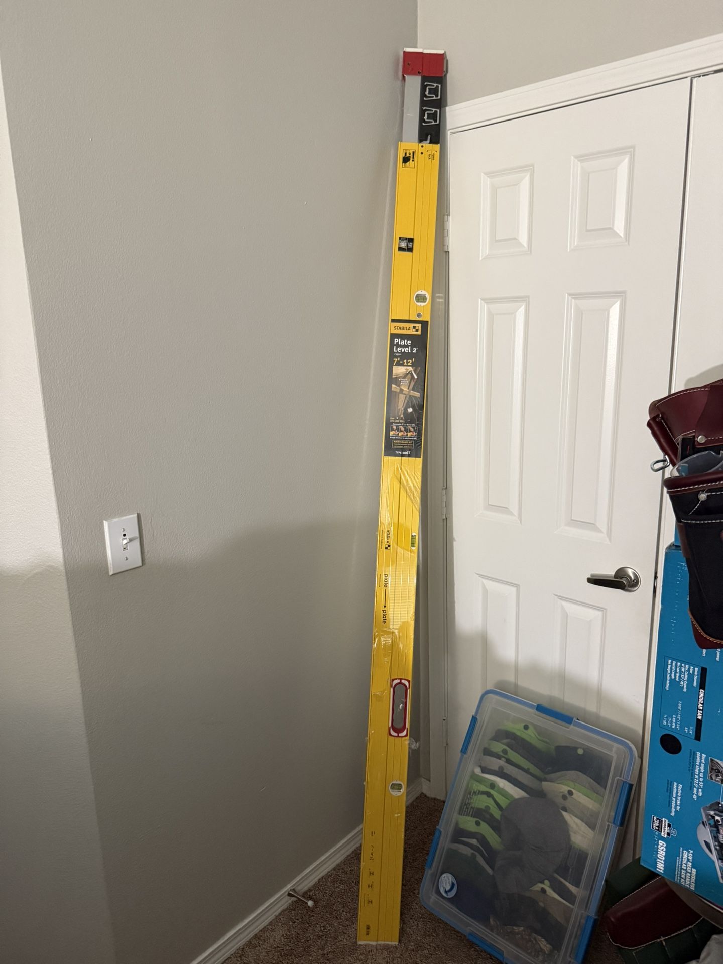 STABILA LEVEL BRAND NEW 7’ TO 12’