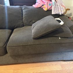 Grey Full Size Sofa Bed