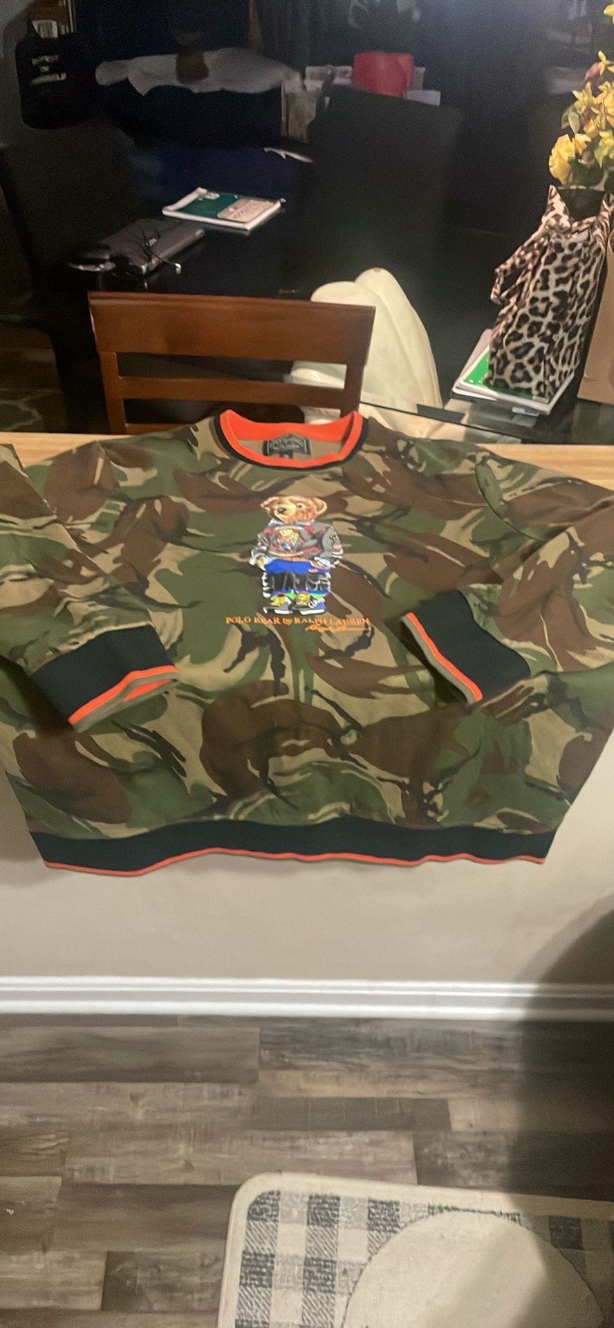 Polo Camo Sweatshirt XXL 