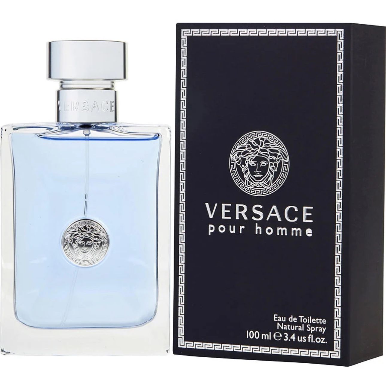 Versace Eros Pour Homme Eau De Toilette For Men 3.4oz (100ml) New In Box SEALED