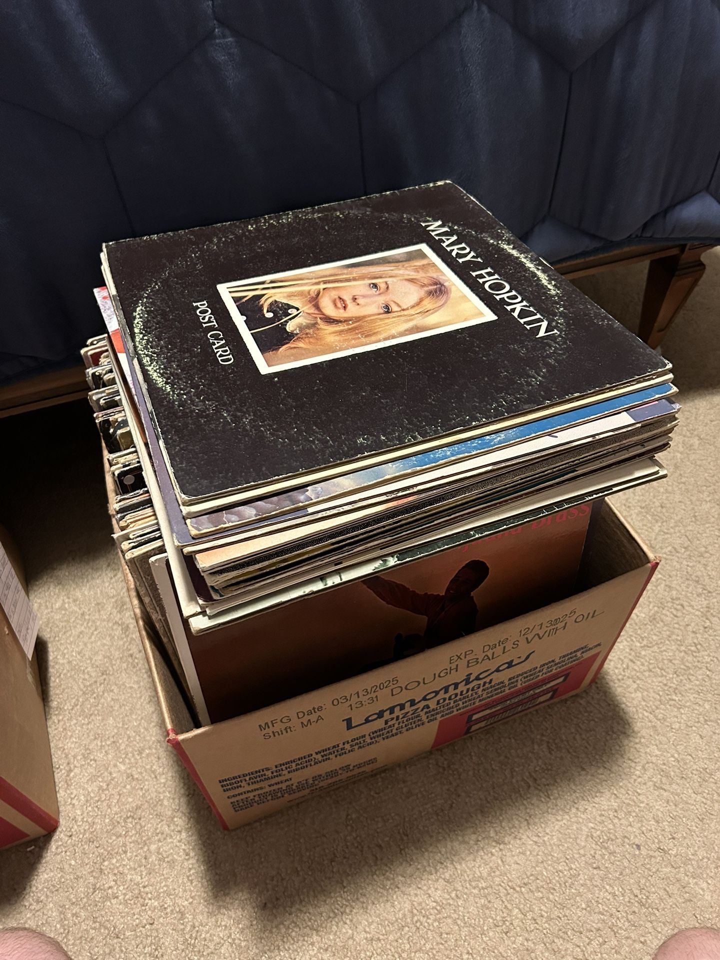 Box Of ~80 Vinyl Records