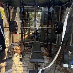 Gym cage set