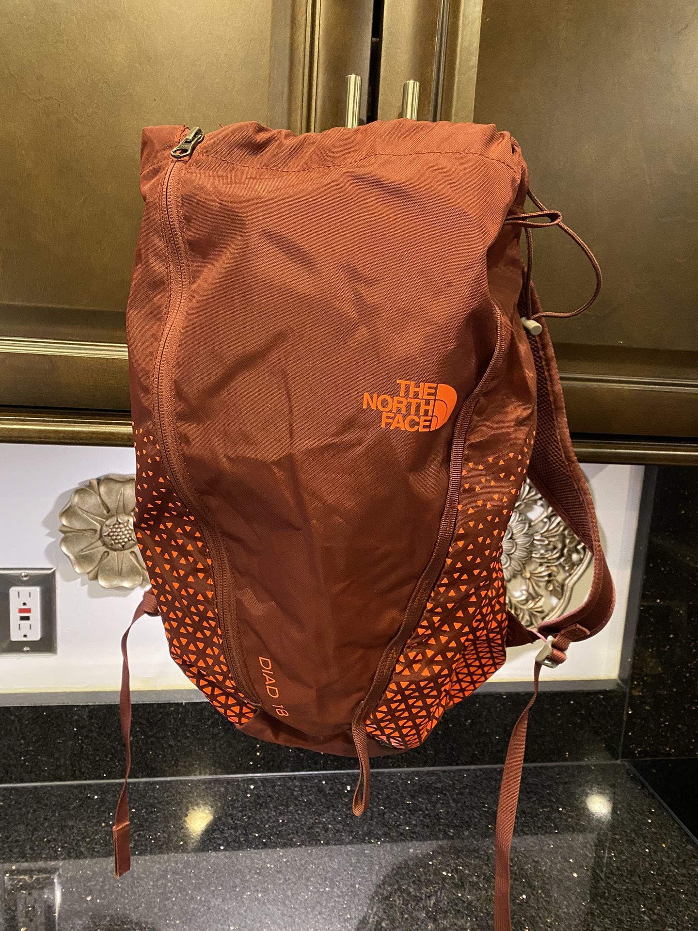 The North Face Diad 18 Neon Orange Hiking Backpack for Sale in