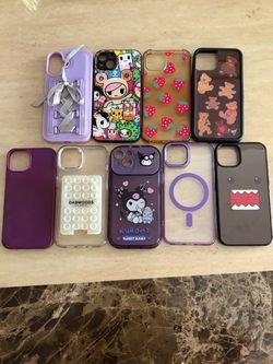 Lot of 9 iPhone 13 Phone Cases