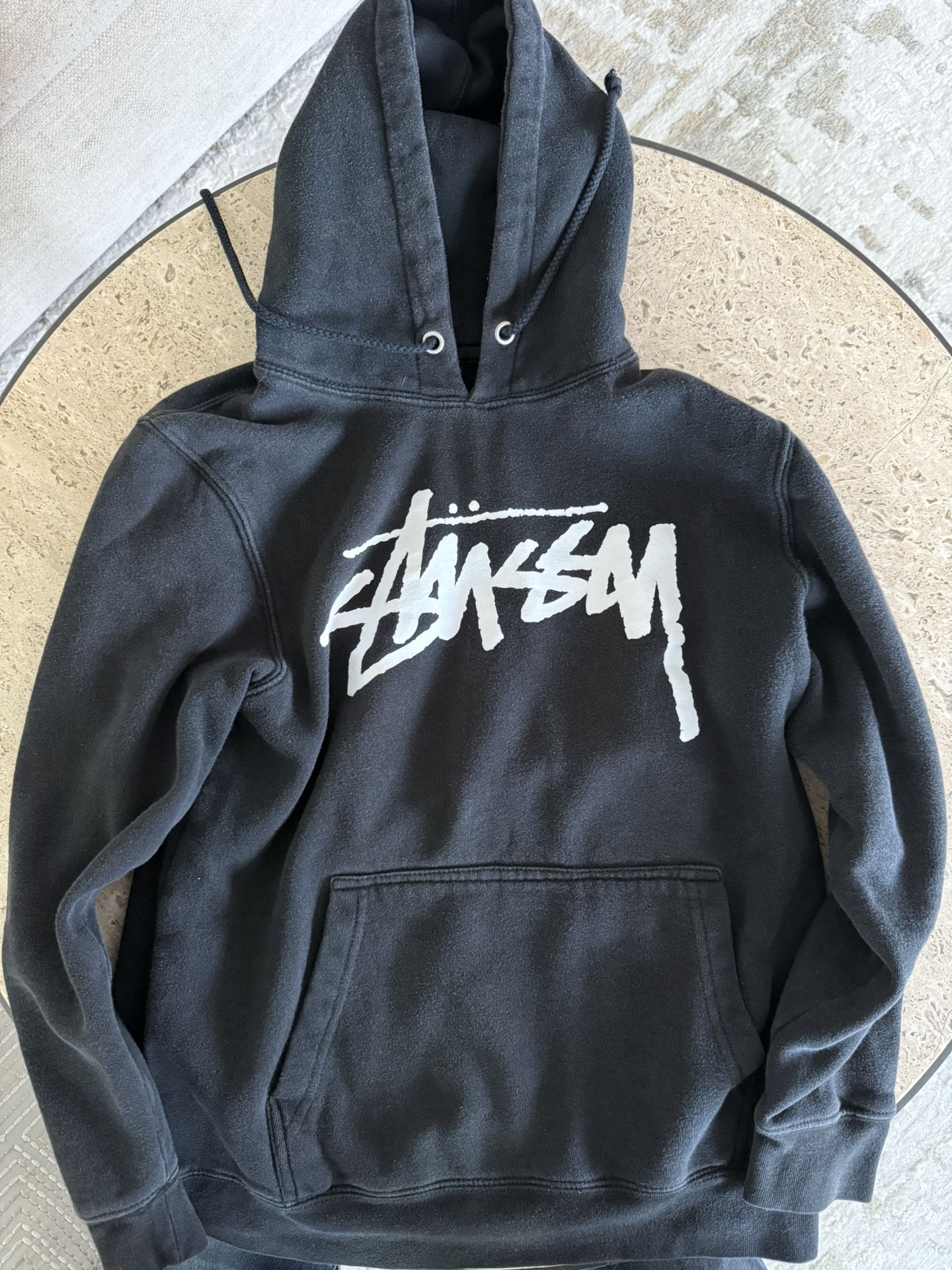 Vintage Stussy Hoodie - Adult Small
