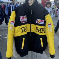 F1 Ferrari Jacket Yellow/Black 