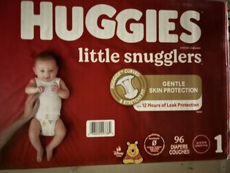 2 Boxes Huggies 