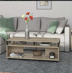 New in box coffee table see pictures for dimensions