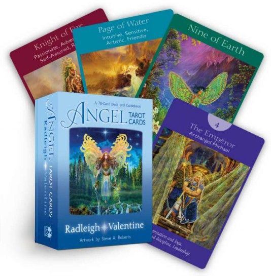 Radleigh Valentine Angel Tarot Cards: A 78-Card Deck and Guidebook Near Mint Condition. The tarot has long been revered for giving detailed and accura
