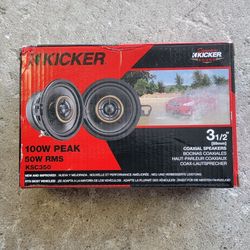 KICKER K SERIES 3.5 INCH SPEAKERS