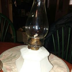 Antique Oil Lamp