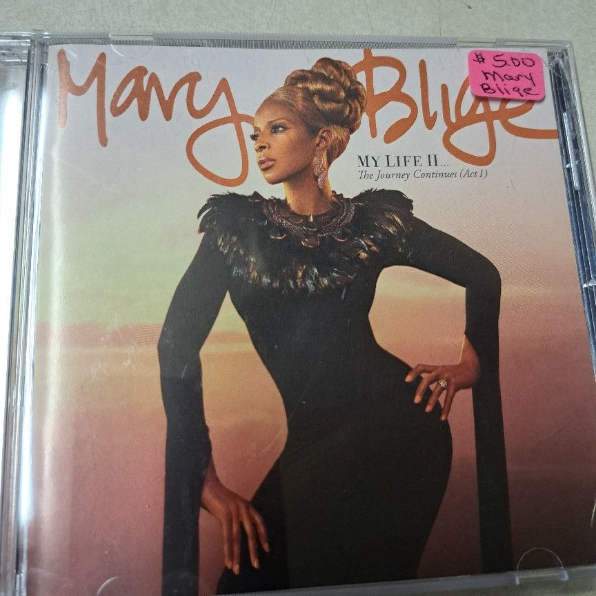 Mary Blige, My Life II CD Record Album