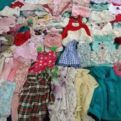 Baby Girl Clothes Mix Of Size 0/3 3/6 9/12 It Has 83 Pieces   Good Condition Asking $45South La 90043 