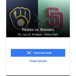 Padres Vs Brewers 
