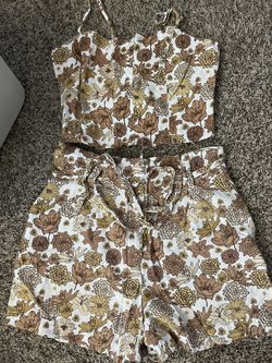 Conjunto De Short Y Top