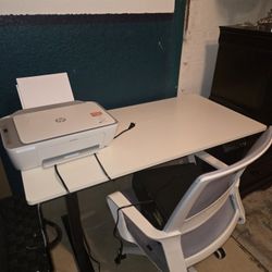 Office Desk/Chair/Printer