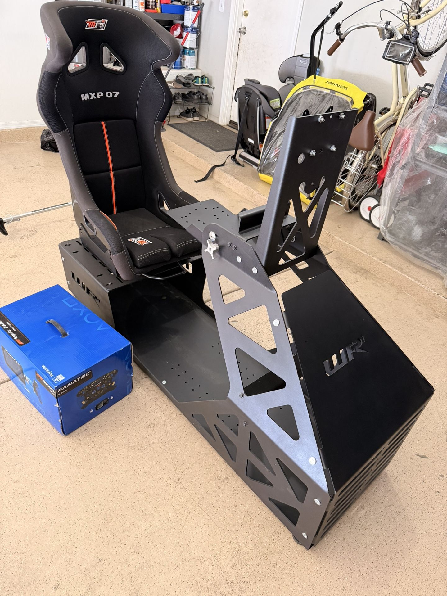 WR1 Racing Cockpit And Original Chair