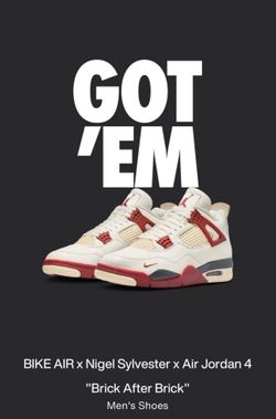 Jordan 4 Brick After Brick Size 8.5 Brand New