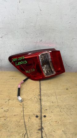 2011 2012 2013 Lexus IS250 IS350 drive side taillight