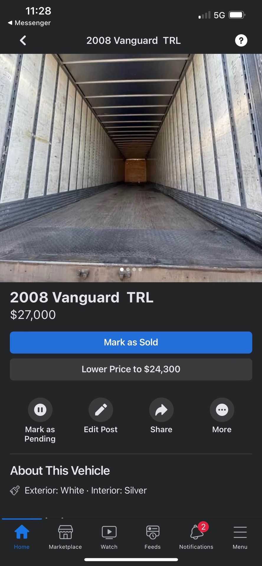 Vanguard  Deal On 53” Trailer 